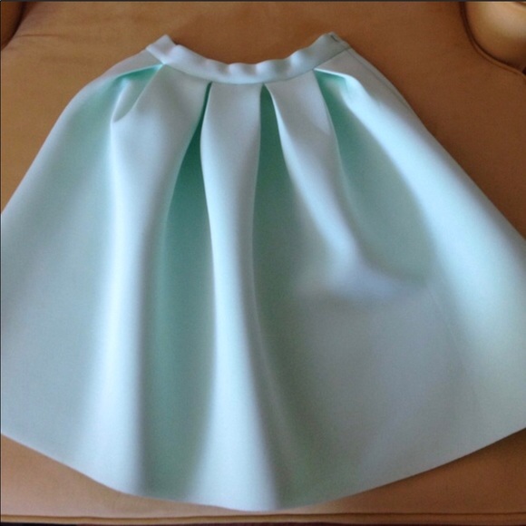 Out of the Box Skirt in Aqua - Picture 2 of 3